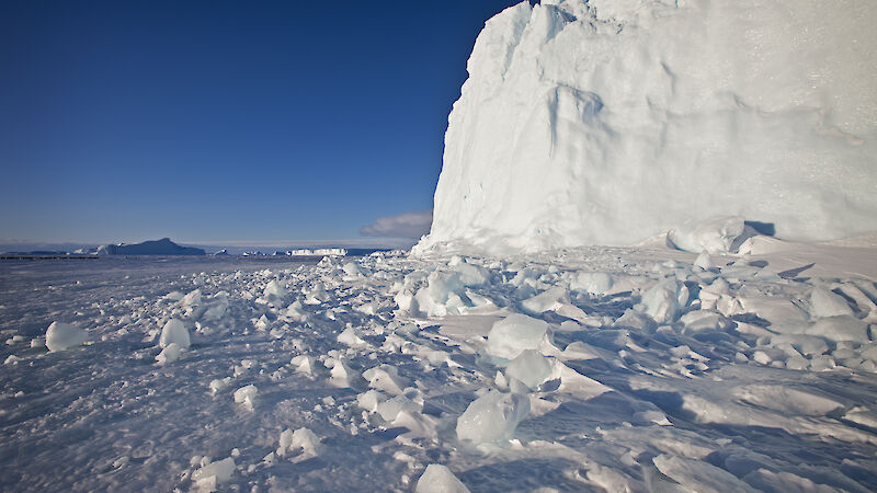 Iceberg near Australia’s Mawson research station