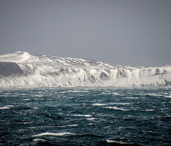 Photo of sub-Antarctic island