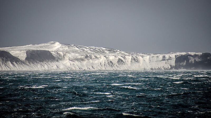 Photo of sub-Antarctic island