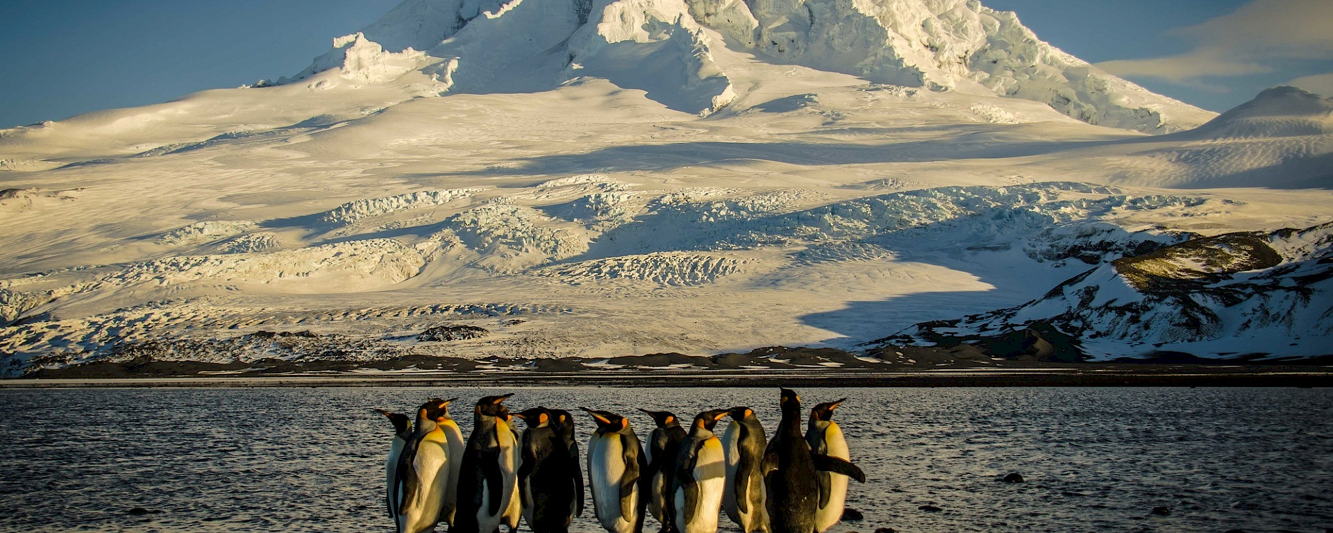 Volcano on sub-Antarctic island