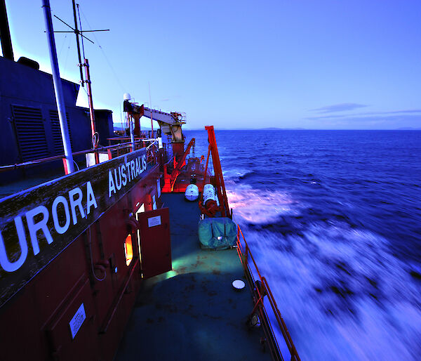 Photo of the Aurora Australis