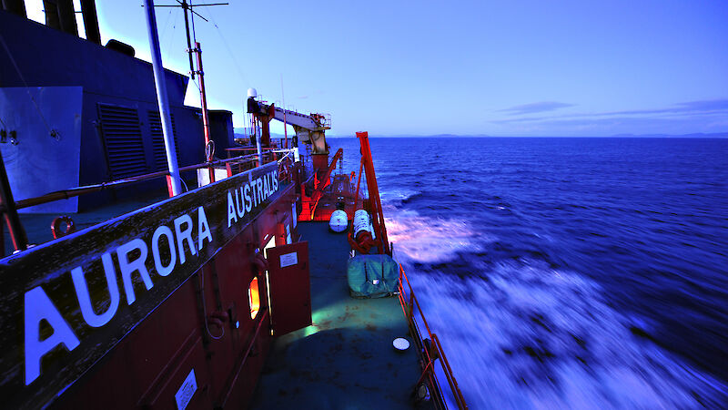 Photo of the Aurora Australis