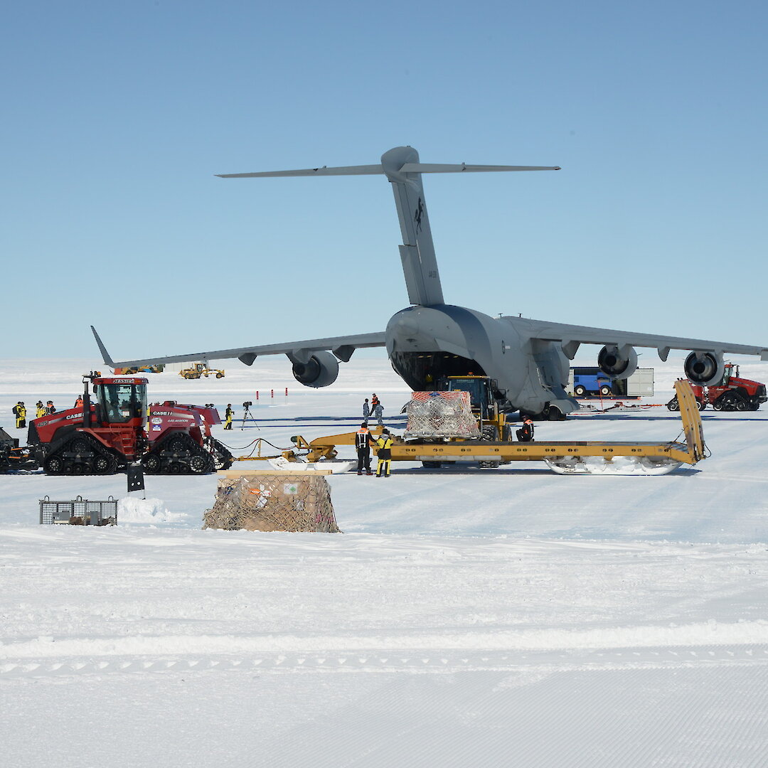 C17A Antarctic flights prove a huge success — Australian Antarctic