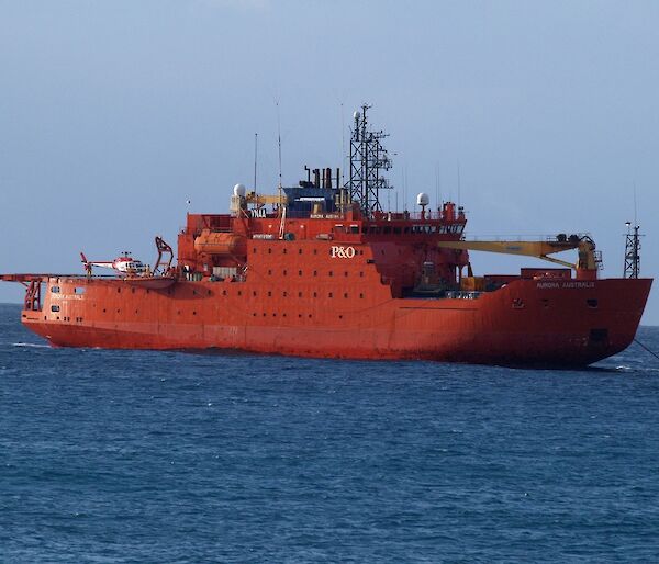 Photo of the Aurora Australis