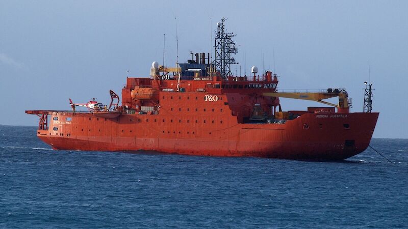 Photo of the Aurora Australis