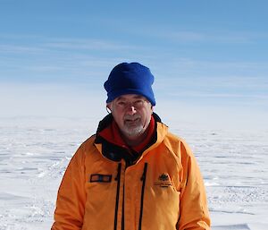 Dr Ian Allison in Antarctica