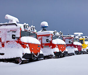 Haggs covered in snow