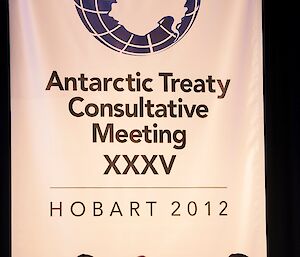 Andrew Jackson at the 2012 Antarctic Treaty Consultative Meeting