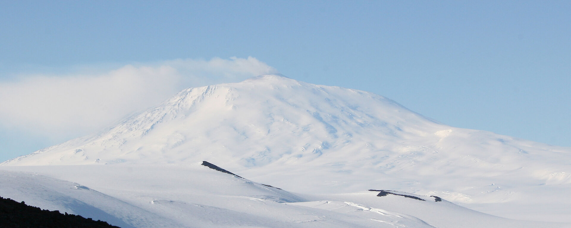 Mount Erebus, on Ross Island