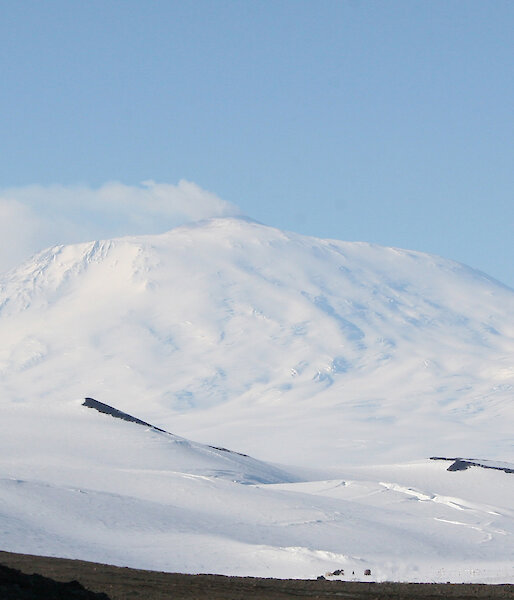 Mount Erebus, on Ross Island