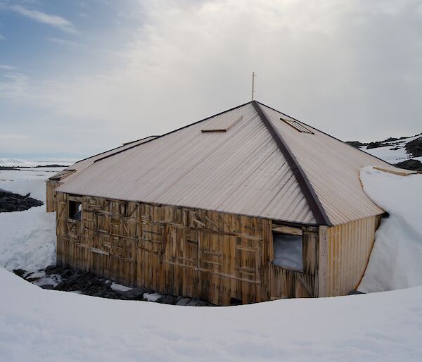 Mawson’s main hut at Cape Denison, East Antarctica