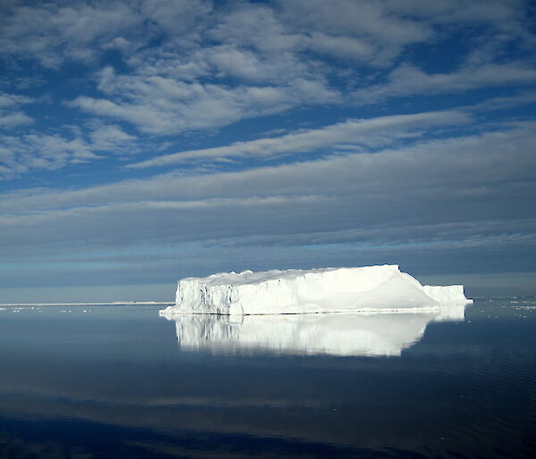 An iceberg in Antarctica.