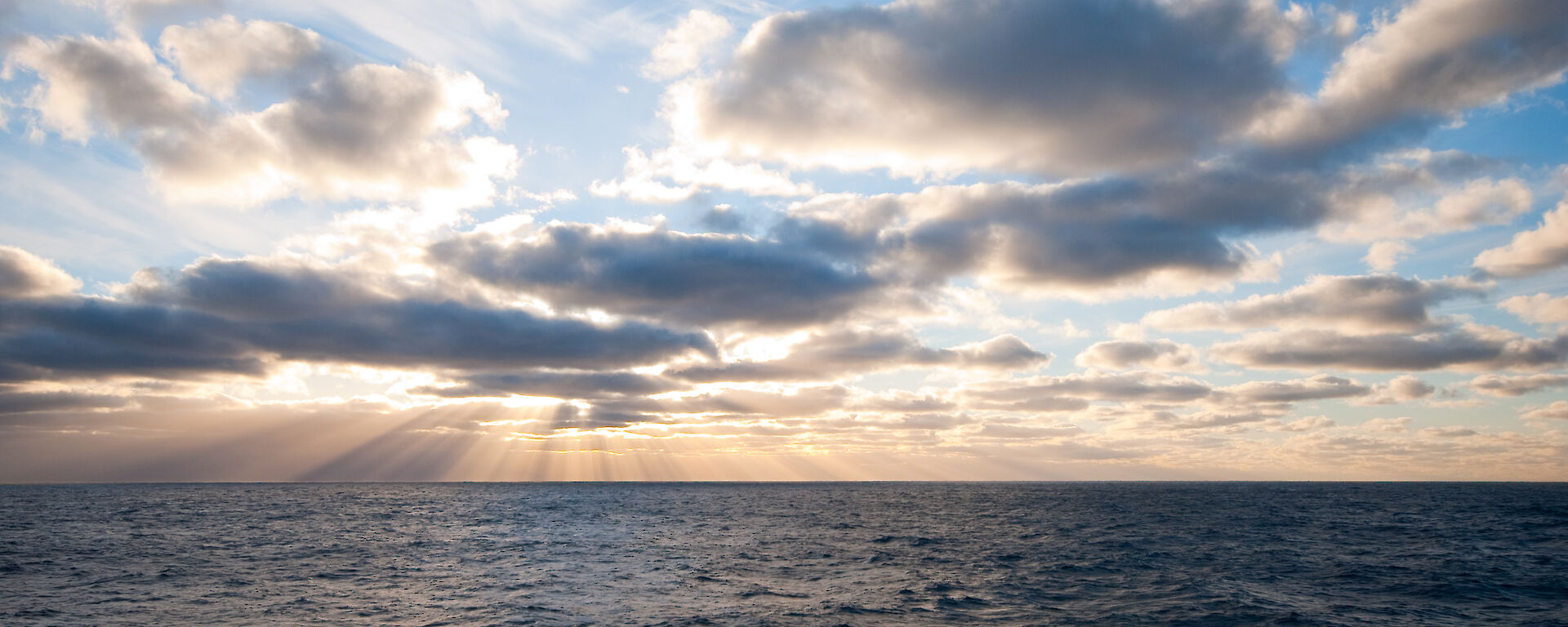 Sunset in the Southern Ocean