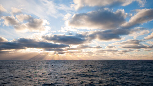 Sunset in the Southern Ocean
