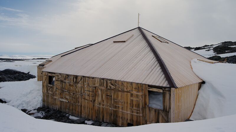 Mawson’s main hut at Cape Denison, East Antarctica