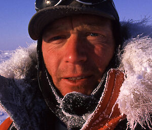 Eric Philips in Antarctica
