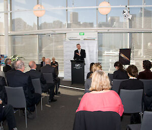 The announcement of the inaugural Fellow at the Australian National Maritime Museum in Sydney