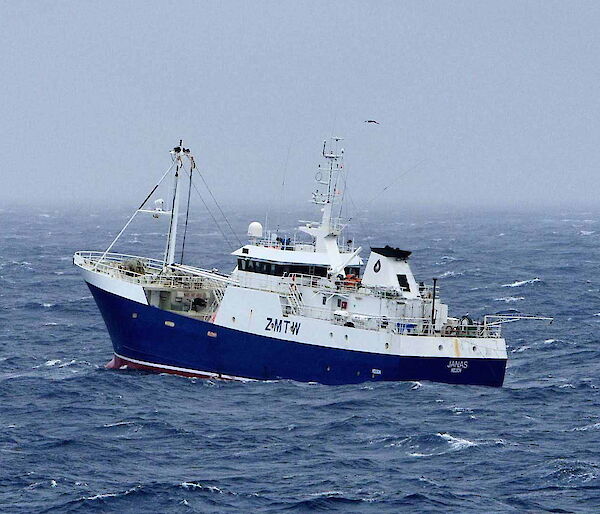 F.V. Janas in the Southern Ocean