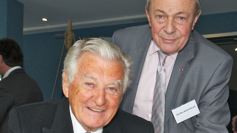 Bob Hawke and Michel Rocard