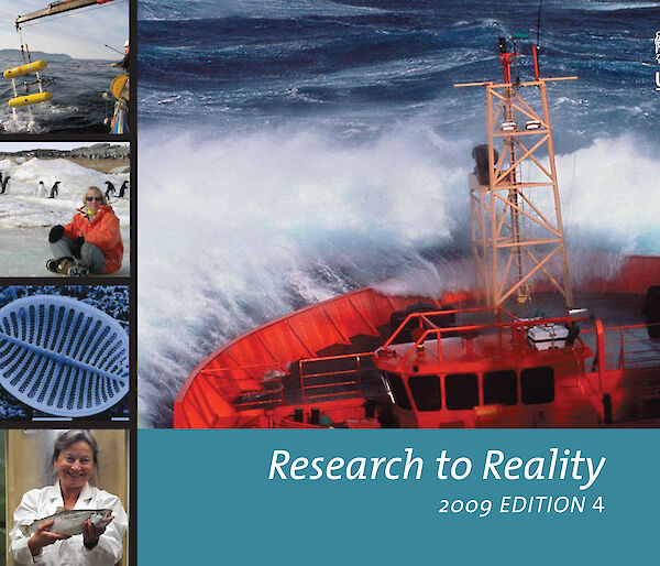 Front cover of Research to Reality publication.