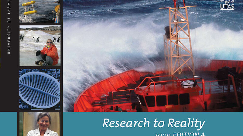 Front cover of Research to Reality publication.
