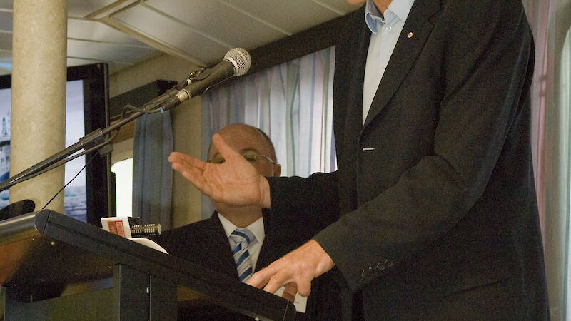 Australian Minister for the Environment Peter Garrett