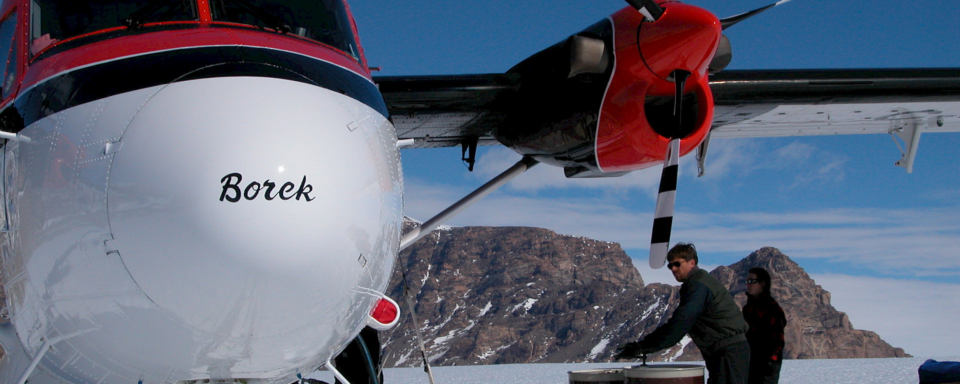 Refuelling Twin Otter