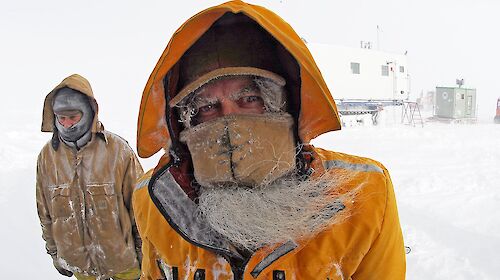 Antarctic expeditioners