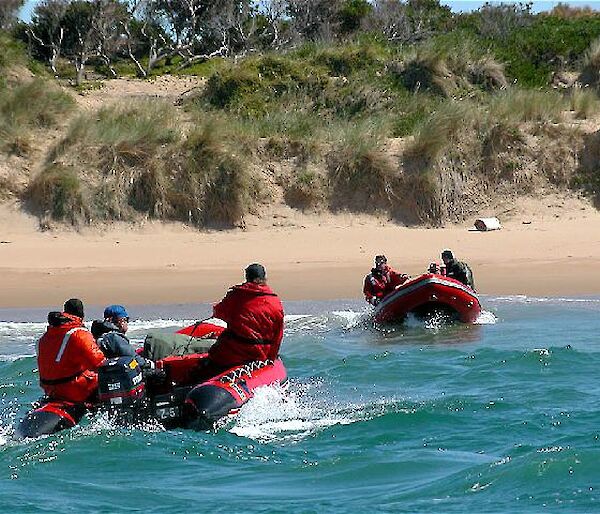 Small boat training