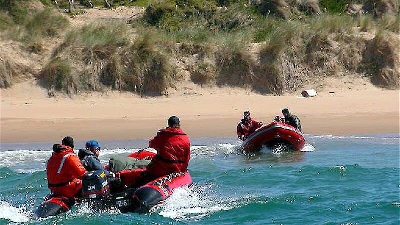 Small boat training