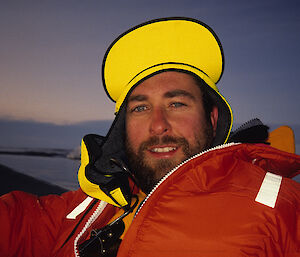 Dr Jeff Ayton at Casey station in Antarctica