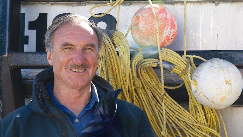 Seabird ecologist Dr Graham Robertson