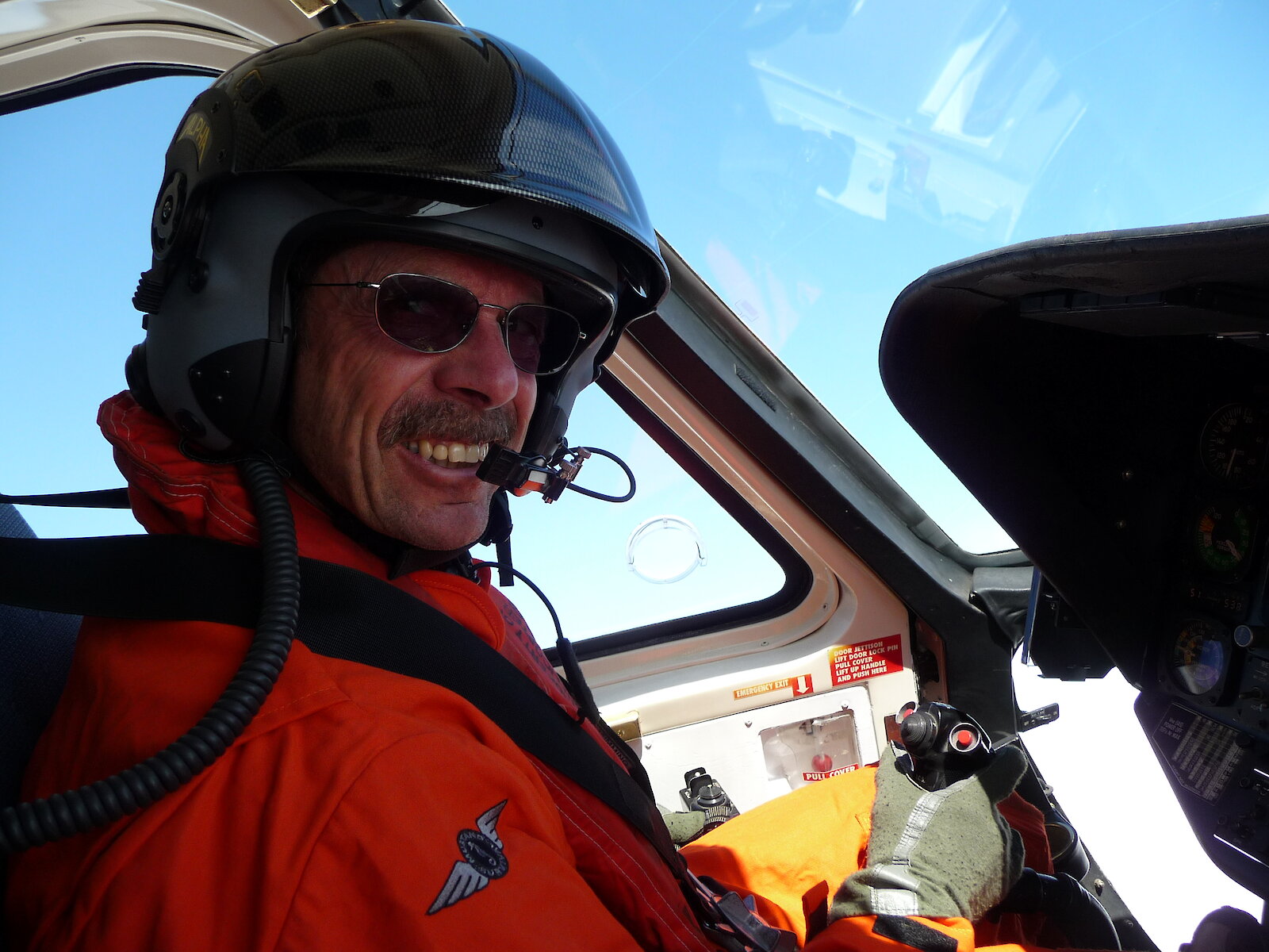 Helicopter Pilot Awarded 2009 Antarctic Medal Australian Antarctic