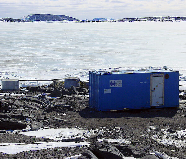 Marine science lab, exterior