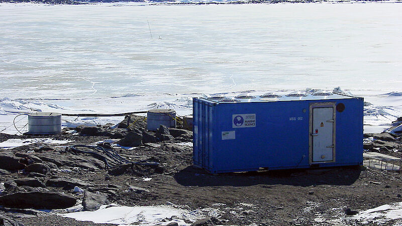 Marine science lab, exterior