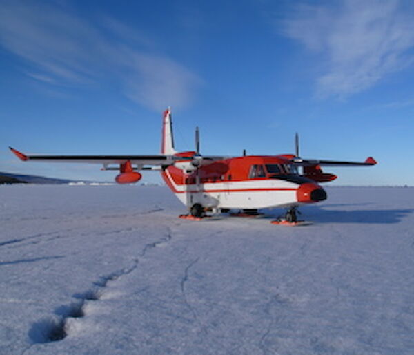 CASA C-212 at Beaver Lake