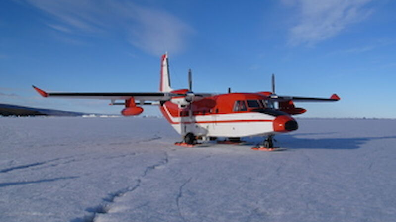 CASA C-212 at Beaver Lake