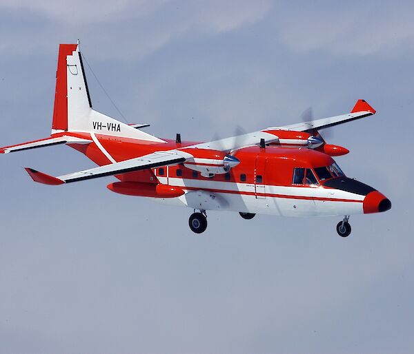 CASA 121 aeroplane in flight