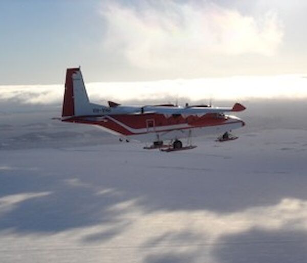 CASA-212 in flight