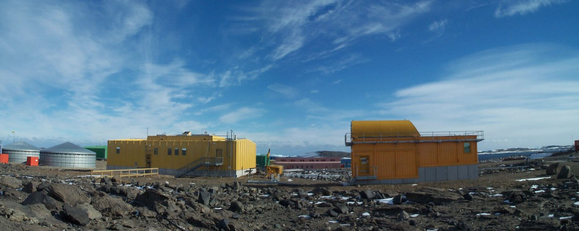 The Davis Space and Atmospheric Science laboratory and LIDAR observatory.