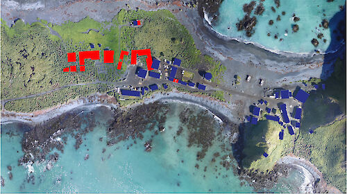 Graphic showing the location of the new station relative to the existing one.