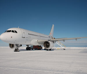 Australia’s Airbus A319 on the ice