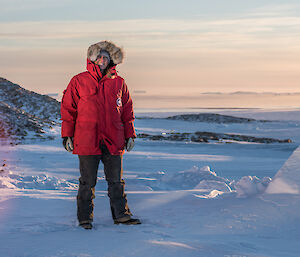 Expeditioner at Casey research station