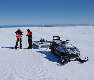 Testing conditions of the runway surface