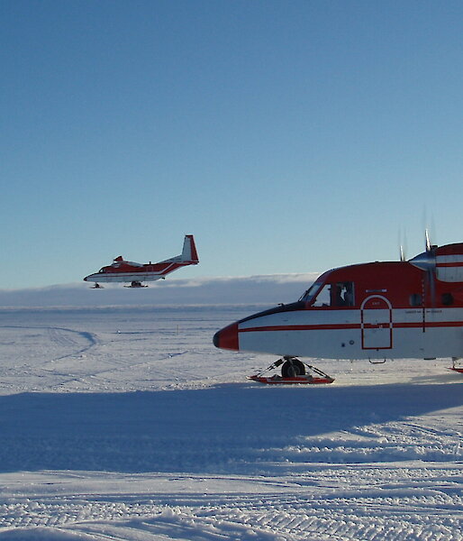 Two CASA 212 planes