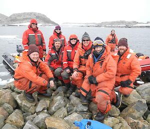 2012 Marine science team