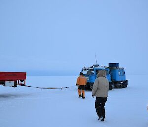 Second rescue of the boys and their truck — Annalise ensures all boys are away at a safe distance from the winch