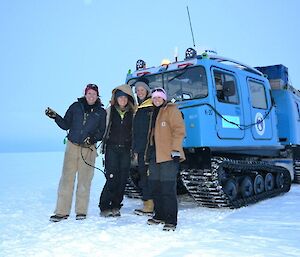 The four female rescuers