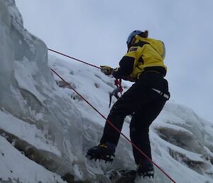 Ice climbing