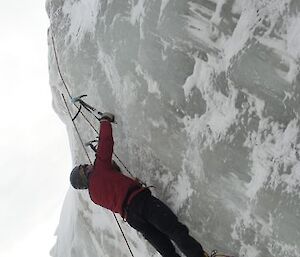 Ice climbing